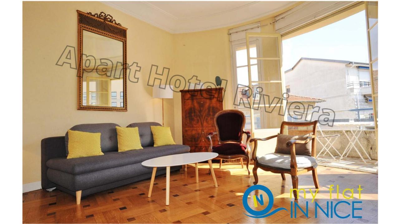 Aparthotel Riviera - Grimaldi - Carre D'Or - Bigger 1 Bedroom Apartement Ac - Balcony - 5Mn Promenade Des Anglais - Balcon Palais Alphonse Karr 1 นีซ ภายนอก รูปภาพ